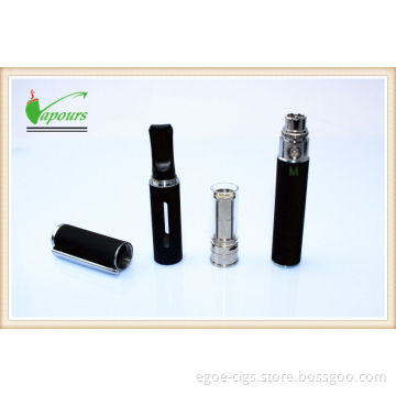 1100mah Pen Style Unisex Ego W E Cigarette , 1ml Mini Ego-w Start Kit